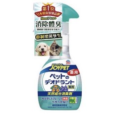 日本寵倍家 JOYPET 全寵物天然消臭劑 犬用消臭液 排泄專用 貓用消臭液 排泄專用 醫療級體臭消臭液, 1個, 醫療級體臭消臭液270ml