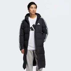 adidas 愛迪達 長版連帽羽絨外套 KNE72