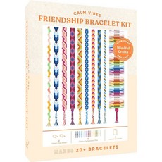 Mindful Crafts:Calm Vibes Friendship Bracelet Kit, Mindful Crafts, Chronicle Books(저), Chronicle Books
