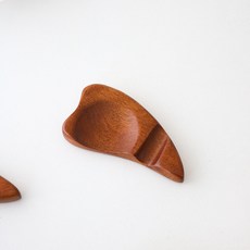 박씨상방 나무 우드 수저받침-삼각, 1개