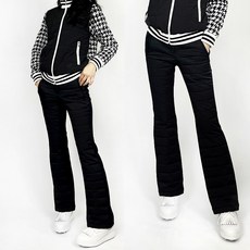 투솜 여성겨울골프바지 스판패딩 부츠컷 골프 여자팬츠 롱 기능성 보온 기모 방풍 다운 빅사이즈 여자겨울골프바지 여자겨울골프웨어 겨울골프의류 여자패딩골프바지