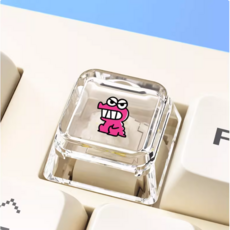 짱구는 못말려 기계식 키보드 투명 키캡, 1개, 10