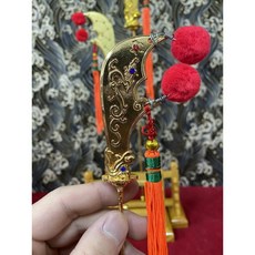 京綸 關刀 神明法器 關聖帝君 關公 居家店面擺飾 避邪保平安, 1個, 8寸8