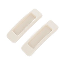 隱藏式抽屜把手，簡約現代櫃門拉手，嵌入式暗藏把手，多種櫃體適用，節省空間, 門窗輔助拉手器(一組2個)白色, 1套