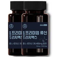 뉴트리하루 프리미엄 초고함량 류신 단백질 타블렛 노인 보충제, 120정, 2개