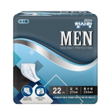 참사랑 맨 패드, 1개, 22개입