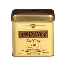 TWININGS 唐寧茶 皇家伯爵茶茶葉, 100g, 1罐, 1罐