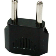 루체트리 220V 국내용 변환 돼지코 어댑터 플러그 전원 멀티탭, 42mm, 혼합 색상, 1개