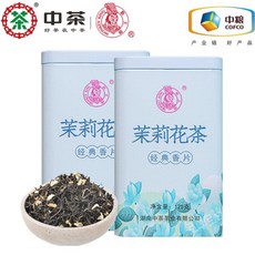 자스민차 중차 특급 농향형 클래식 향편 말리화차 말리표설 산차 녹차 총250g, 2개, 1개입, 125g