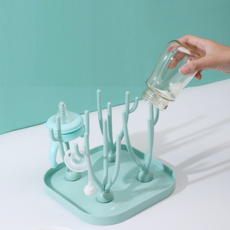 유스몰 세척 편리 젖병 건조대, 민트