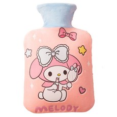 StarR 마이멜로디 캐릭터 보온 물주머니 핑크 1L, 1개