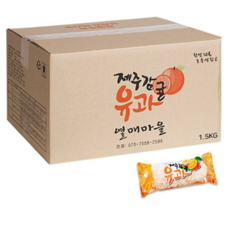 제주감귤 유과, 1.5kg, 1박스