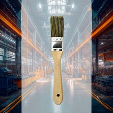 페인트붓 100mm 브러쉬 백붓 평솔 벽지 평붓 인테리어