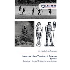 (英文圖書)Human's Male-Territorial Primate Factor 平裝版, LAP Lambert Academic Publis..., 英文