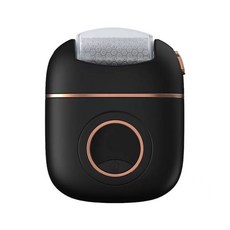 Jeedean 電動磨腳器 兩檔調速 磨頭可替換, 1個, 黑色