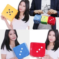 스펀지 주사위 대형 스폰지 안전 게임 용품 도구 완구, 선택1, 스펀지주사위(중)혼합