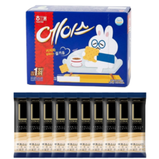 해태 에이스 커피과자 + 루카스나인 라떼스틱 10T, 1세트, 에이스364g+바닐라라떼10T