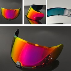 C70 쉴드 호환 HJC C70 C70N FG-17 FG-ST IS-17 HJ20M헬멧 렌즈 선스크린 오토바이 헬멧 쉴드, Revo Rose Red-Day Use Only, 1개