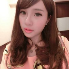 內灣捲捲中長梨花頭【MX002】，輕鬆打造甜美梨花頭，中長髮適用，持久捲髮效果, 1個, 金銅