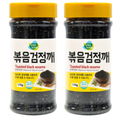 신송 볶음검정깨 170G, 2개