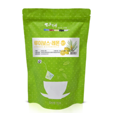 [본사직영] 다예 맛있는 루이보스 레몬차 생분해 삼각티백, 1개, 50개입, 1g