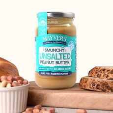 메이버스 스먼키 언솔티드 피넛 버터 375g, 1개