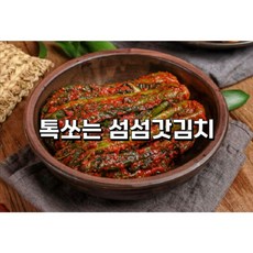 당일제조 맛있는 전라도 국내산 여수갓김치 1kg, 1개, 2kg
