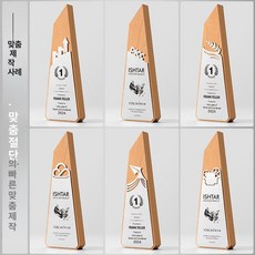 우드 트로피 일대일 송년회 기념품 대회 시상식 메달, 17, 기본 색상