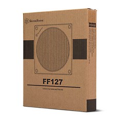 銀欣 Silverstone FF127 12公分風扇磁吸式濾網套件 有效防塵 簡易安裝, 1個, SST-FF127B