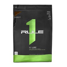 RULE1 巧克力軟糖風味乳高蛋白粉, 1個, 5460克