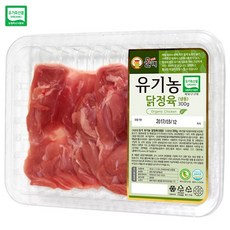 올계 자연방목 맛있는 유기농 닭다리살 냉동 닭정육, 300g, 3개