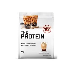 Zapro 자프로 프로틴 1kg 흑설탕 밀크티 맛 유청 단백질 비타민 11종 함유, 1개