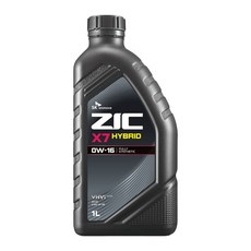 ZIC 지크 X7 HYBRID 0W16 1리터 하이브리드 엔진오일