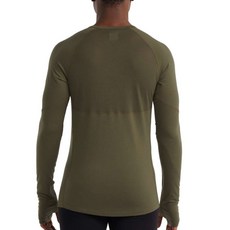 【Icebreaker】男 ZONE 網眼透氣保暖長袖上衣-BF150 橄欖綠 No.104347