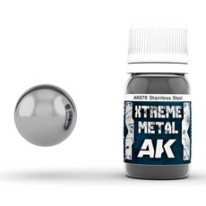 AK670 Xtreme Metal 不鏽鋼 35ml 極致金屬系列, 1個