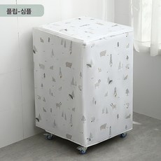 방수 세탁기 커버 두꺼운 방진 커버 가정용 전자동 물레 드럼 세탁기 커버, Suya 플립 커버