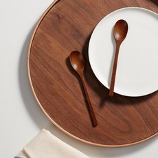 [JAJU/자주] 옻칠 티포크 2개, 1개, 다크 브라운