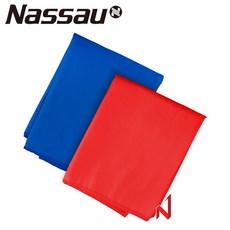 낫소 씨름 샅바 청홍 세트 NSKWRB-A 성인용유소년용, 1세트