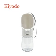 Kiyodo 寵物外出飲水瓶 300ml, 1個