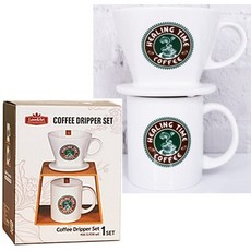 도자기커피드리퍼세트 커피잔세트 핸드드립 드립퍼 드리퍼 도자기드리퍼 rds+66247YF