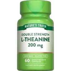 네이쳐스 트루스 L-테아닌 200mg 캡슐, 6개, 60정