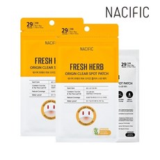 기타 네시픽 프레쉬 허브 오리진 클리어 스팟패치 (29pcs) x2개, 2개