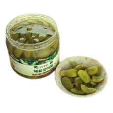 [하동 대성농원] 국내산 청매실 전통 장아찌 1kg 프리미엄 밑반찬 선물세트, 1박스