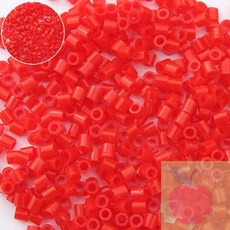 AP 비즈공예재료세트 소프트비즈50g 빨강색, 1개