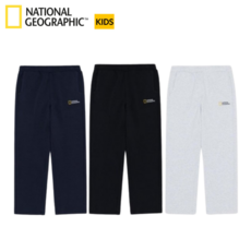 [백화점발송] 내셔널지오그래픽 키즈 트레이닝 팬츠 주니어 어린이 초등학생 체육복 운동 스트레이트핏 하의