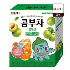 담터 포켓몬 콤부차 청매실맛, 1개, 30개입, 5g