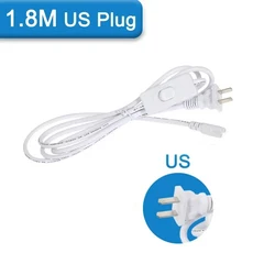 180-265V 캐비닛 조명 Led 튜브 라이트 바 60CM 부엌 창고 옷장 램프에 대 한 아래, 02 1.8m US Plug, 09 1.8m US Plug, 02 Warm White