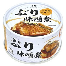 三陸氣仙沼 味噌風味鰤魚罐頭, 1罐, 170g