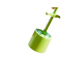 兒童沙池挖土玩具組 戶外沙灘玩沙玩具, 沙灘壓煤 - 黃色, 1g, 1個