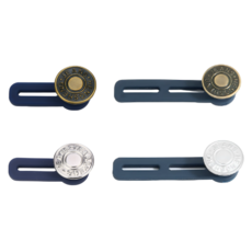 펴나나다 바지 허리늘리기 요술단추, 4개, 1단+2단